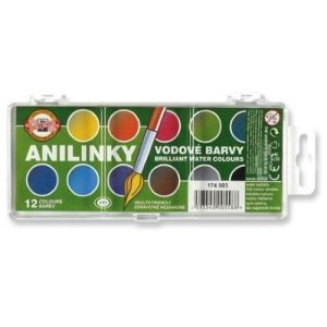 Koh-I-Noor 'Brilliant' Dye-based Watercolour Set