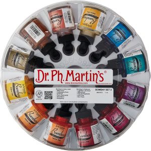Dr. Ph. Martin's Bombay India Ink - 30ml Bottles x12