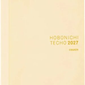Hobonichi Techo Cousin 2027 – English Edition – A5 – January Start