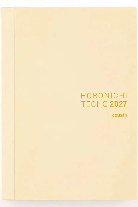 Hobonichi Techo Cousin 2027 – English Edition – A5 – January Start