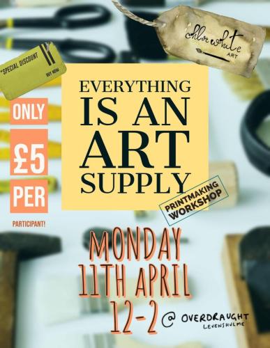 Everything is an art supply