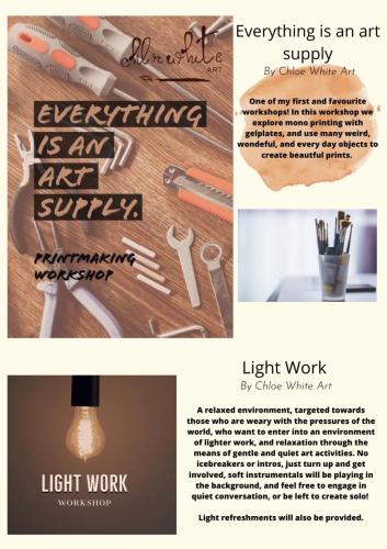 Everything is an art supply